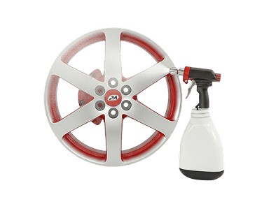 Покраска дисков акриловой краской